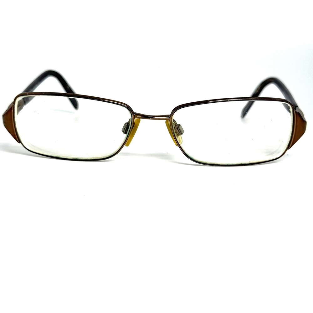Donna Karan DK3534-B Brown Bronze Rectangular Eyeglasses Frames 52-16-130